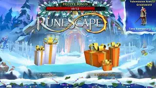 The Snow Imps Grotto Returns! Runescape 3 Christmas Wrapping Paper Promo With New Christmas Rewards!