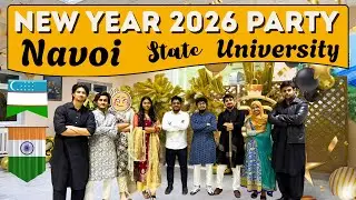 MBBS Students 🩺 New Year Celebration 🎉 2026 at Navoi State University | MBBS in Uzbekistan 2026