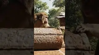 monkey Play cricket #shorts