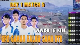 PMPL Sounth east Asia Championship | GPX WWCD 16 KILL | Gamau kalah sama BTR