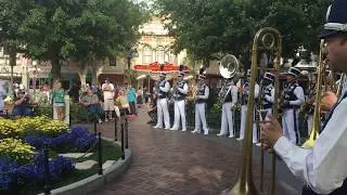 Disneyland's Flag Retreat Ceremony
