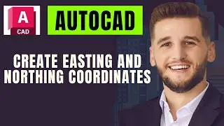 How To Create Easting And Northing Coordinates in Autocad