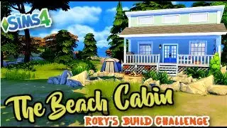 The Sims 4: Rory's Build Challenge #6- The Beach Cabin! ☀🌴