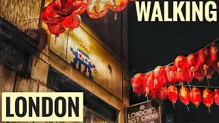 Walking in London on a quiet night