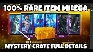 FREE FIRE MYSTERY CRATE FULL DETAILS || HOW TO MYSTERY SHOP BUNDLE IN MYSTERY CRATE 100% WORKING