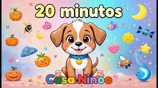 Canciones Educativas para Niños 🎶 Halloween, Frutas, Números, Emociones y Más (20 Min) | Casa Ninoo