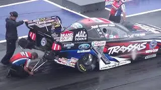 John Force vs. Courtney Force 2012 Night Under Fire