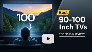 TOP 5 Best 90 100 Inch TVs 2026 | Best big screen tvs