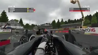 F1&trade; 2016 Nice overtake Spa