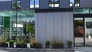 External Blinds at the IQ Showroom