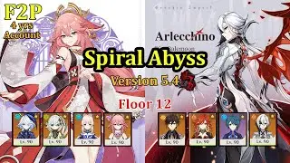 [NEW] Spiral Abyss 5.4 Floor 12