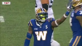 Winnipeg Blue Bombers Willie Jefferson 2025 Season Highlights