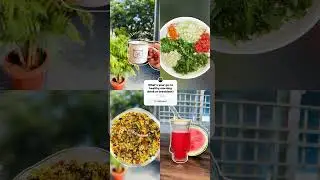 Good mornings made better with healthy sips and bites! 🌞🥗🍹