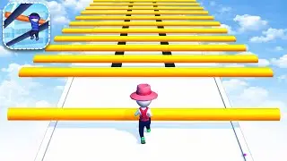 Satisfying Mobile Gaming Roof Rails Top TikTok Gameplay Walkthrough (Android & iOS) &ndash; All Levels