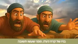 פרשת קרח התשפה -הפרשה בקצרה, אנימציה.