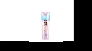 Nano Facial Mister with Skin Analyzer Moisture Tester, FANTEXY Portable Mini Cool Face Mist Steamer