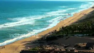 View from Gopalpur Lighthouse  Orissa