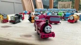 My current Wind Up/Capsule Plarail collection