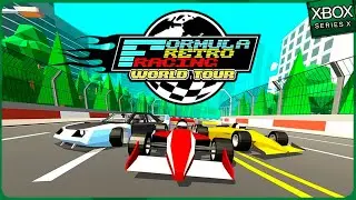 Formula Retro Racing - World Tour - O In&iacute;cio de Gameplay no XBOX Series X Legendado em PT-BR!
