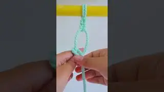 Macrame Alternating Half Hitch Tutorial