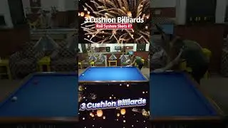 3 Cushion Billiards Rail System Shots #7