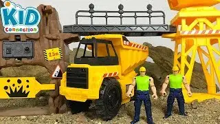 UNBOXING KID CONNECTIONS CONSTRUCTION PLAYSET WITH MOVING CRANE