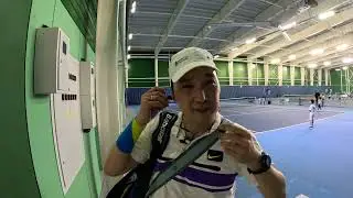 Training with a Tennis Machine Lobster Elite February 26 2025  GX031504
