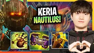 KERIA CHILLING WITH NAUTILUS SUPPORT! | T1 Keria Plays Nautilus Support vs Lulu!  Season 2025
