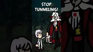 When the Killer has TUNNEL-VISION in Dead by Daylight #gaming #meme #animation #dbdmemes