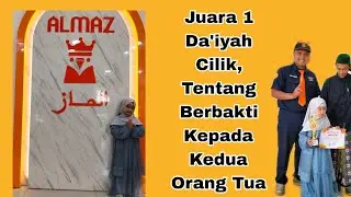 Da'iyah cilik juara satu kota Surabaya tema tentang berbakti kepada kedua orang tua #pildacil #almaz
