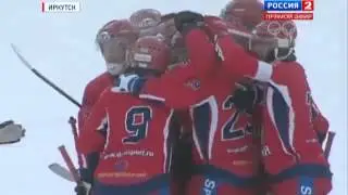 Хоккей с мячом. Михаил Юрьев - Залог победы России - характер!