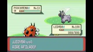 POKEMON EMERALD | LEDYBA | AIRE AFILADO | AIR CUTTER
