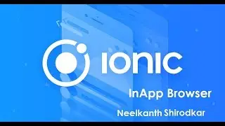 Учебное пособие по Ionic 6 в браузере приложений &mdash; плагин Cordova для Ionic Framework