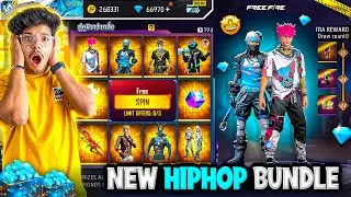 Free Fire I Got New Hip Hop Bundle😮 And Hip Hop Gun Skins From New Hip Hop Event -Garena Free Fire