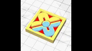 Pokemon Legends: Arceus Galaxy Corps Member Pin STL File Preview