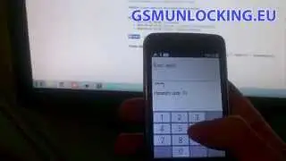 How to UNLOCK via code - How to Enter Code ALCATEL OT 3040