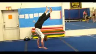 One Week Progress - Hand balancing