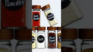 spice jar with wooden lips. #supplier #disposableglass #food #spiceglass#spicejar #kitchenware