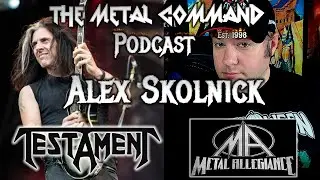 Алекс Сколник из Testament рассказывает о том, что музыканты не должны себя ограничивать (Часть 2)