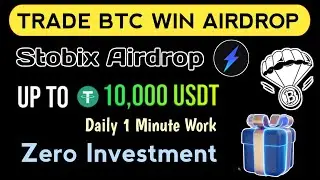 New Best Crypto Airdrop Program 2026 | Stobix Exchange Reward Program | Free Rewards Offer 2026