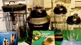 UNBOXING NUTRIBULLET: Deballage De Mon Nouveau Nutribullet Combo 11 Pièces 1200 Watts Power Blender
