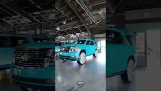 Outrageous Chevy Tahoe on 30&rdquo; Rucci forged wheels