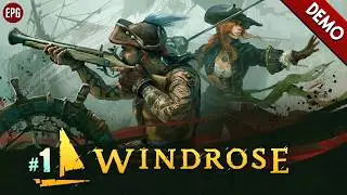 Windrose (demo) - Пиратское выживание на островах (стрим)