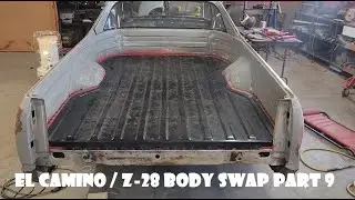 85 El Camino 99 Z-28 Body Swap part 9