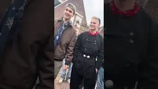 Ik kwam Melle schram tegen Bij Urker en wintersferen 