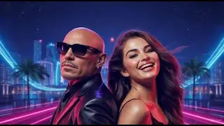 Selena.Pitbull ft-Neon Frequency(official lyrics)