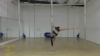 Chandalier solo routine - Australia pole party