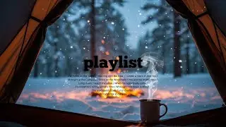 겨울캠핑 텐트 안 감성 팝 모음 | Cozy Tune &middot; Winter pop | 카페플레이리스트