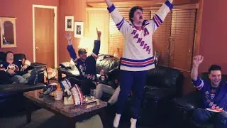 Rangers Fan Reaction - Rangers 4 Islanders 1