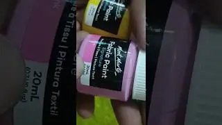 New fabric paint set #unboxing #amazon #paint #fabricpainting #artsupplies #art #review
